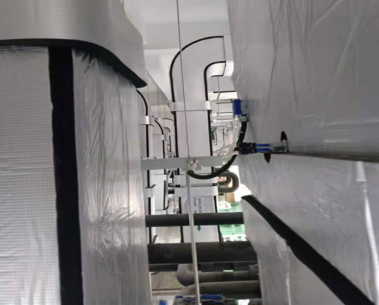 机房铝箔贴面保温